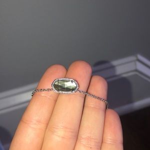 Gray and silver Kendra Scott Elisa Necklace